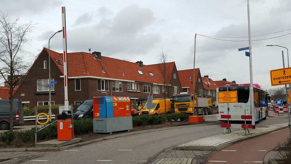 slagboom met afstandsbediening