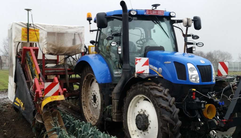 New Holland tractor